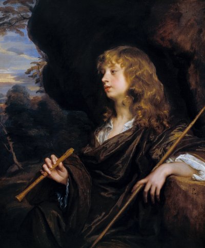 A Boy as a Shepherd by Peter Lely